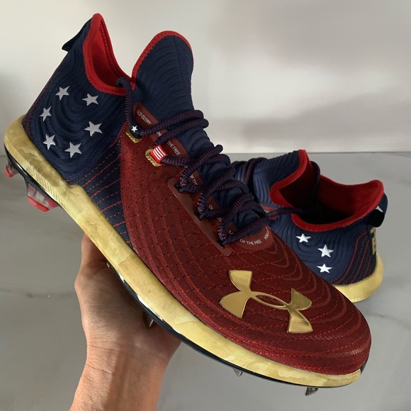 Under Armour UA Harper 4 Low ST LE Baseball Cleats Men Sz 16 - Picture 1 of 11